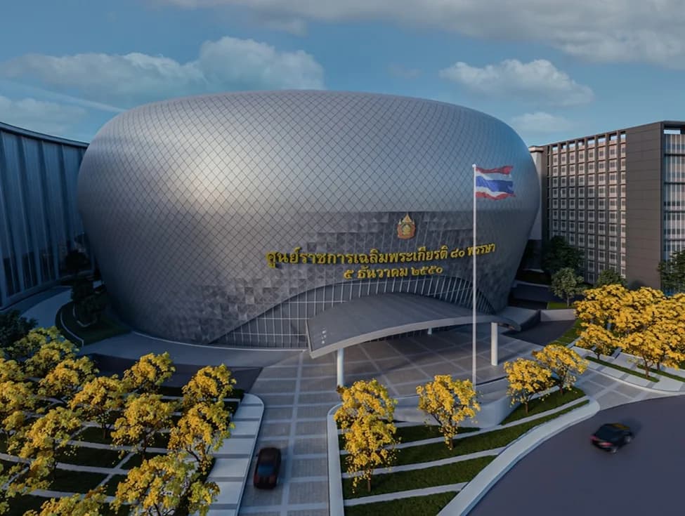 Exterior visualization derived from the coordinated BIM Digital Twin model